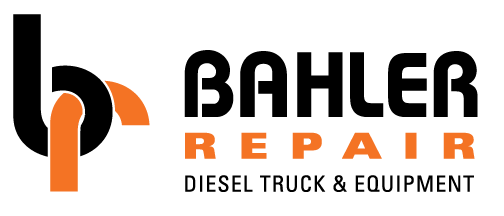 Logo for Bahler Repair. Features a 