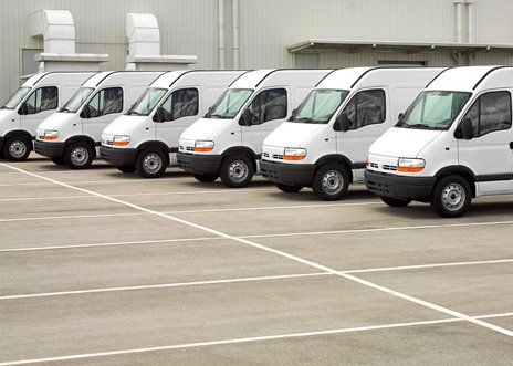 A Fleet Of White Van — Philadelphia, PA — Summit Insurance