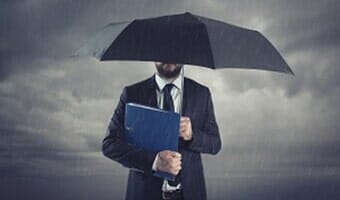 Insurance — Insurance Agent With Umbrella in Philadelphia, PA