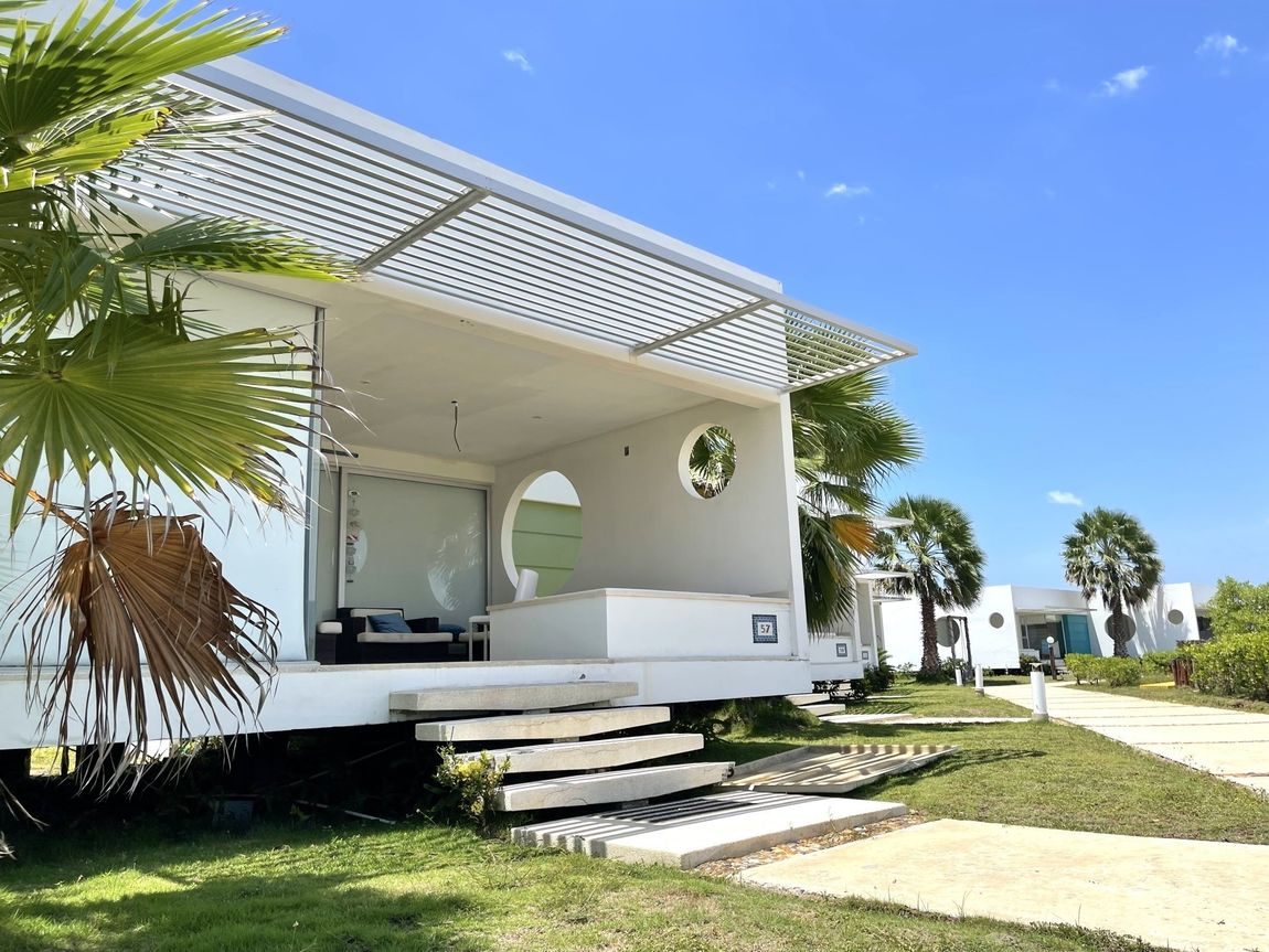 Cabaña villa en tierra Marina Puerto Velero Playa cerca Barranquilla