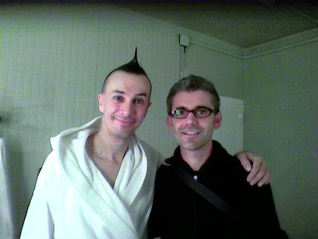 Mago Gian con Arturo Brachetti