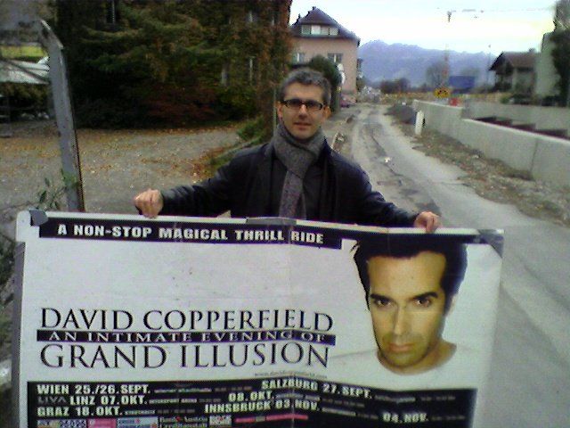 Mago Gian allo show di David Copperfield