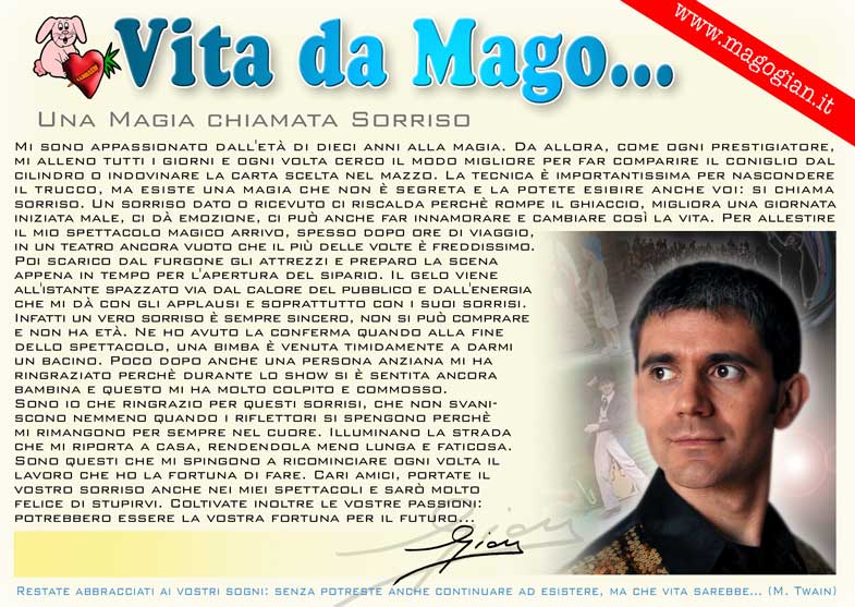 spettacoli per far sorridere con magia