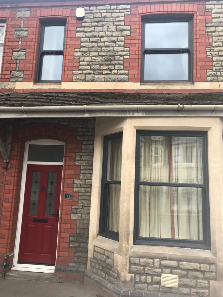 Double glazed window installation