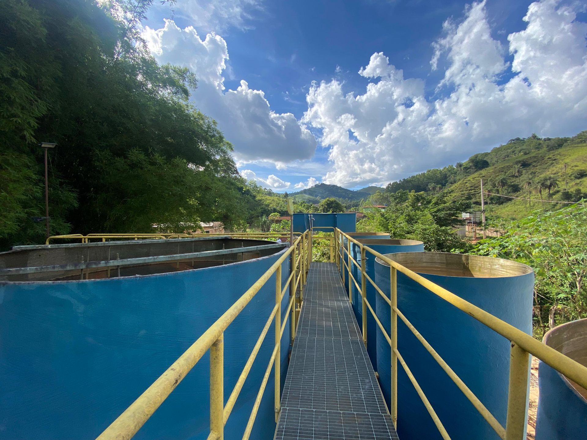 Manutenção corretiva interrompe temporariamente o funcionamento da ETA Chapada
