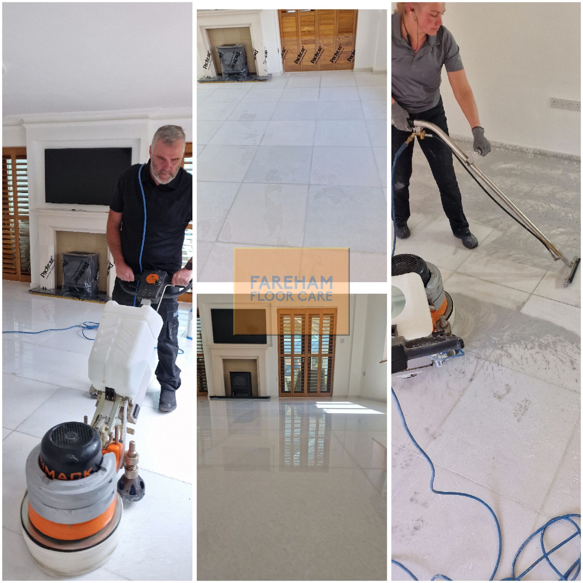 Diamond Grinding for Limestone, Marble, Travertine & Concrete Floors
