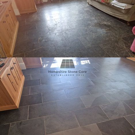 Slate Floor Restoration Hampshire