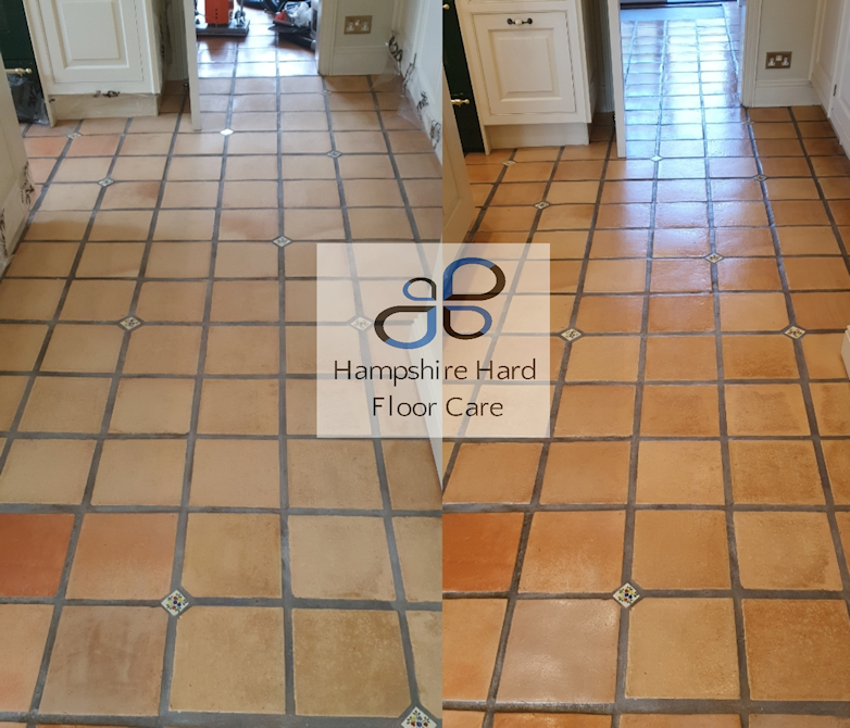 Terracotta Floor CLeaning