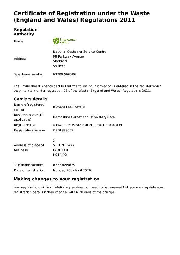 Tile Floor Cleaning Hampshire