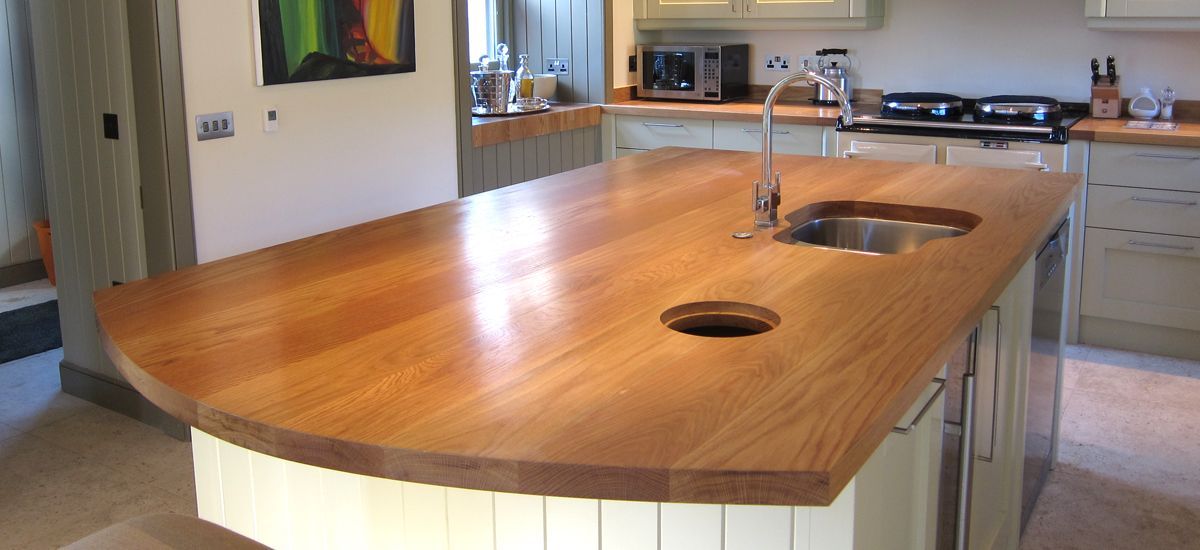 Kitchen Worktop Sanding and oiling Hampshire