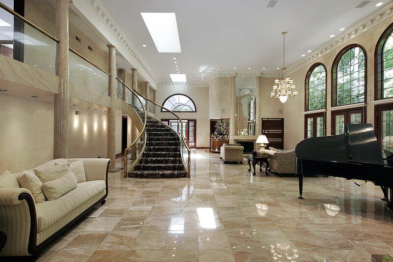 Marble Floors Clean, polish Diamond Grinding
