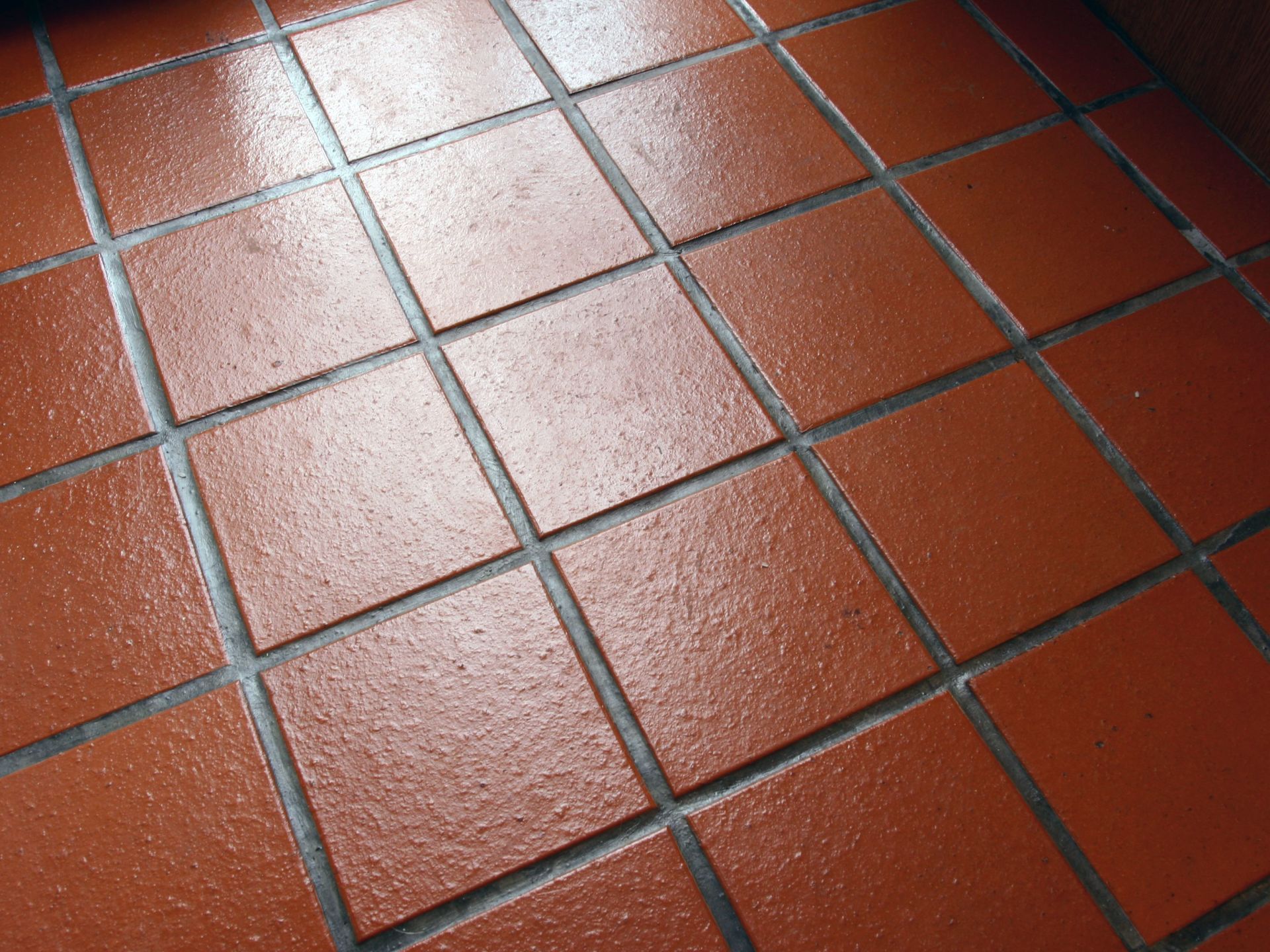 Quarry tiles cleaning and sealing