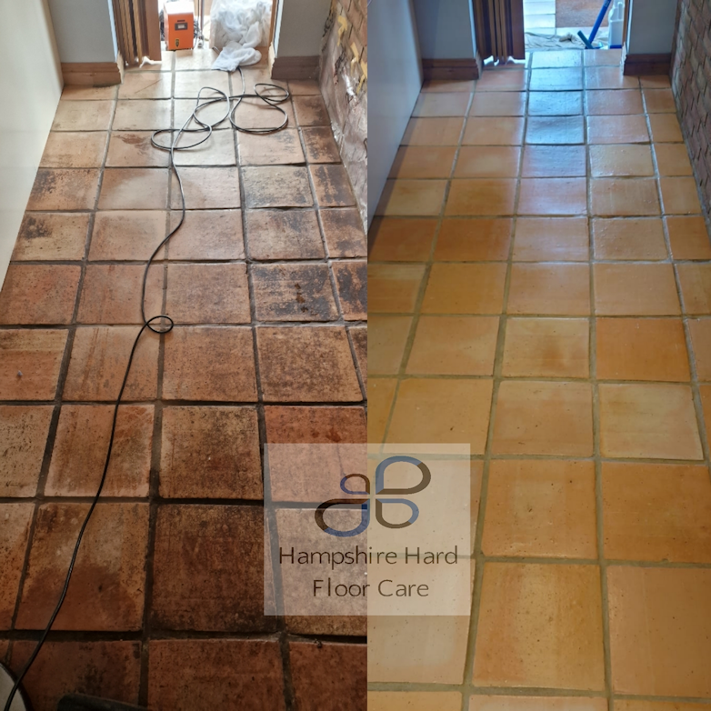 Terracotta Floor Restoration