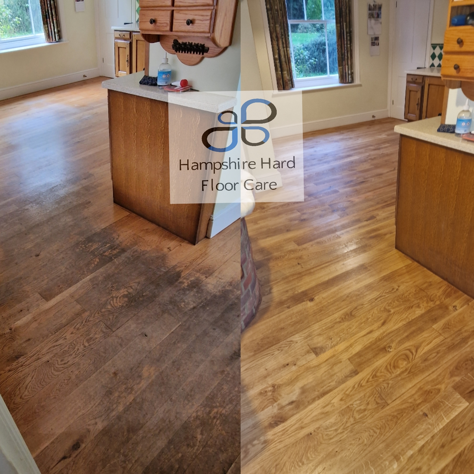 Wood floor clean and oil Chichester