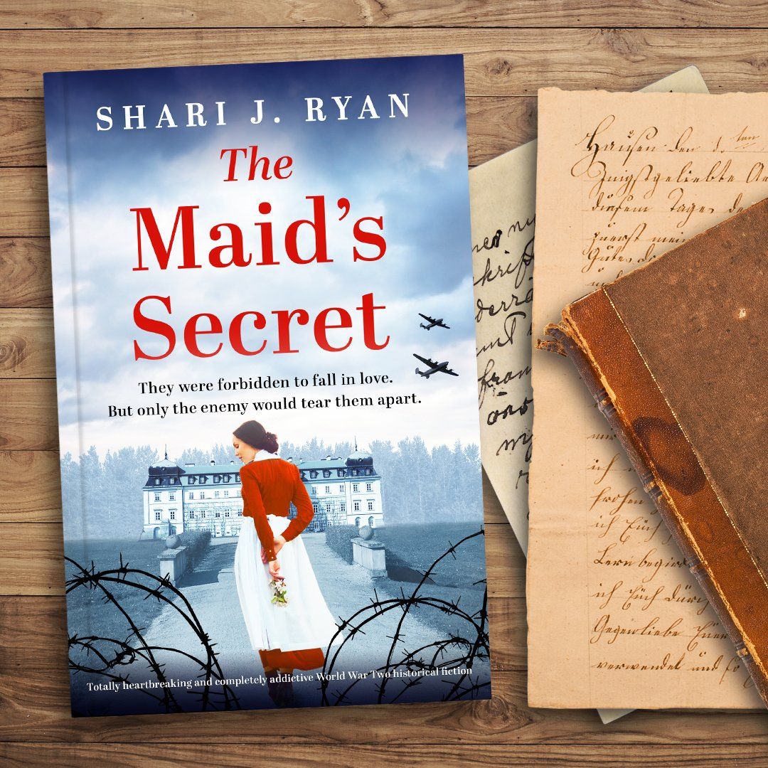 A book titled the maid 's secret by shari j. ryan