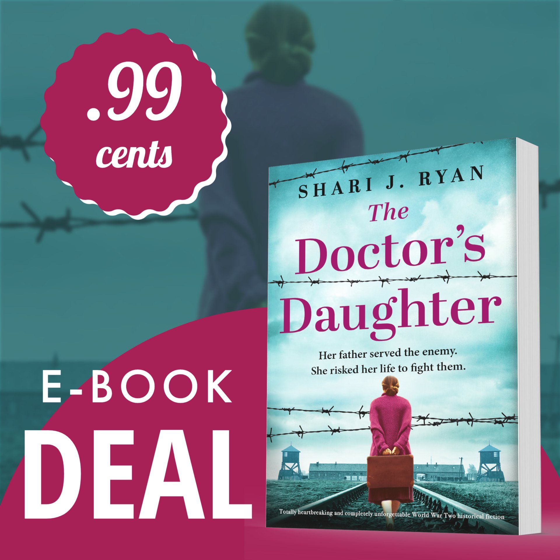 Bestselling Historical Fiction Novel, The Doctor's Daughter by Shari J. Ryan