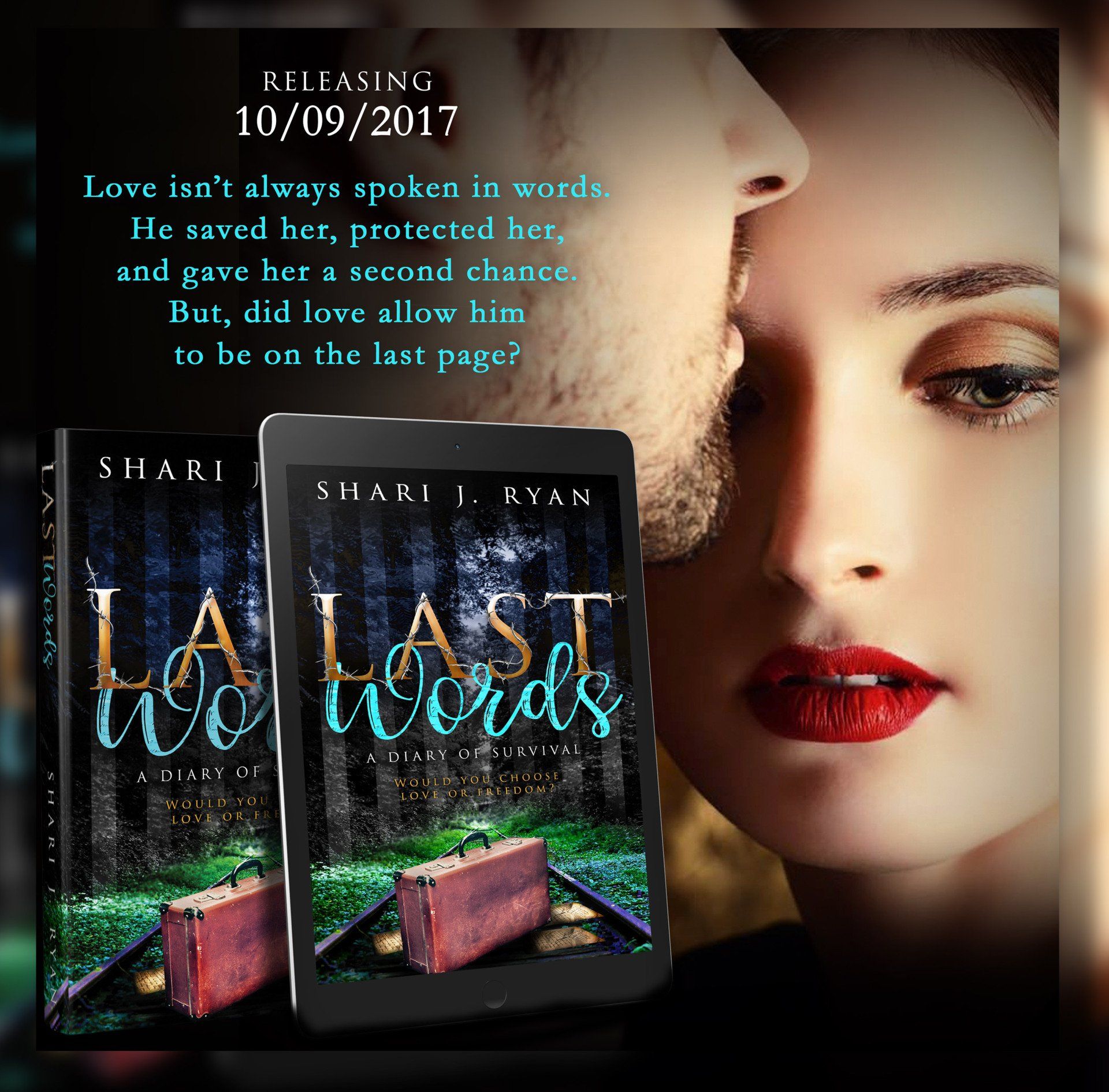 A book called la last two words is being advertised