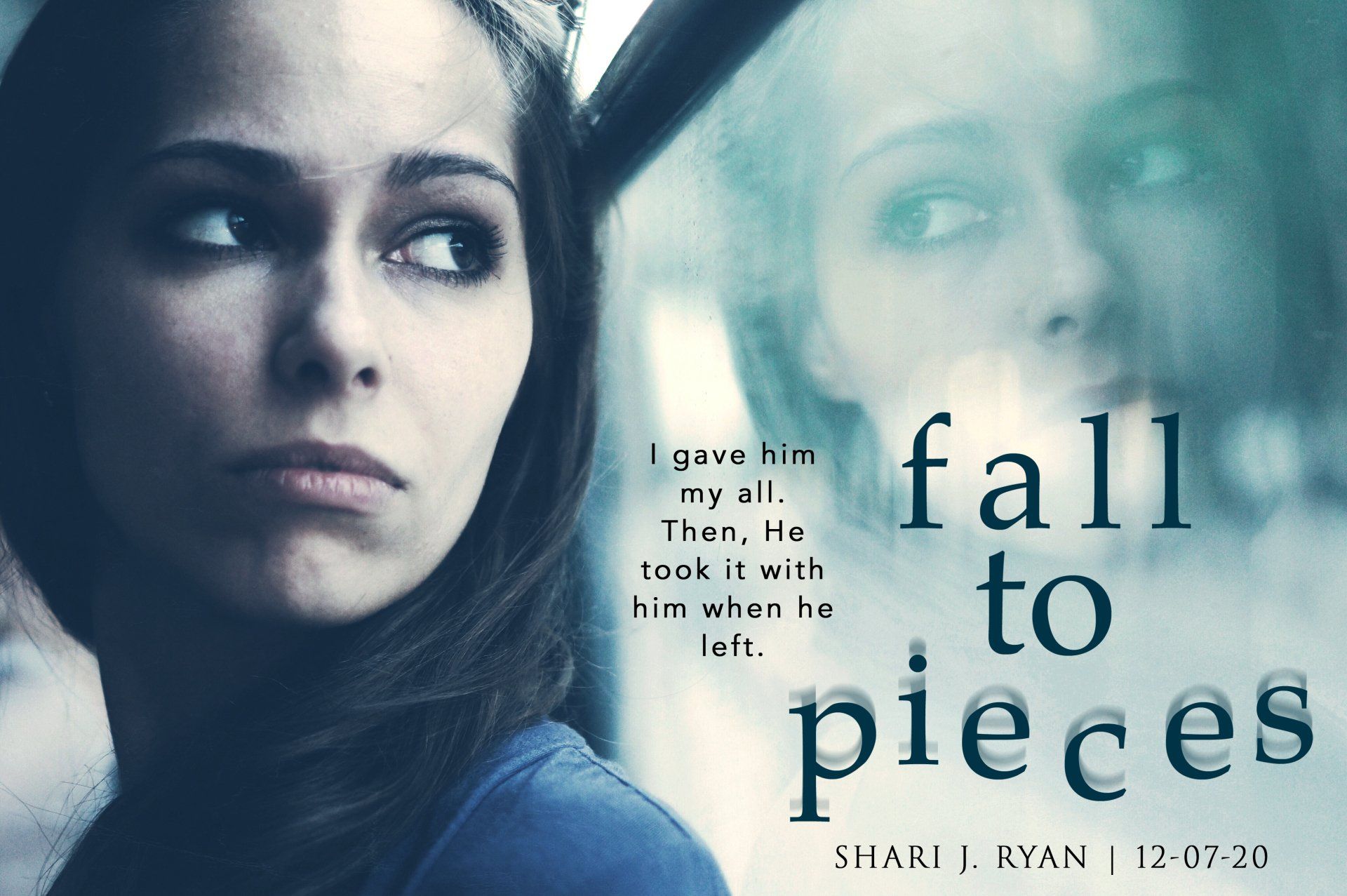 A poster for a movie called fall to pieces
