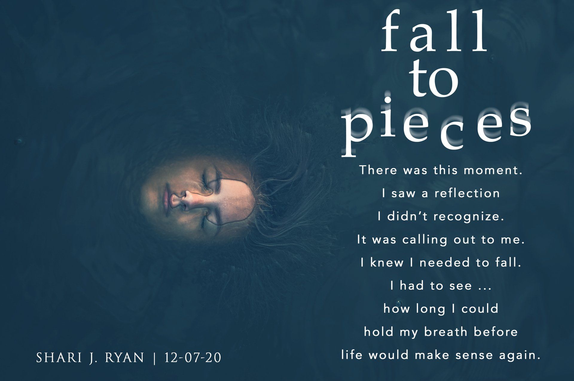 A poster for a movie called fall to pieces