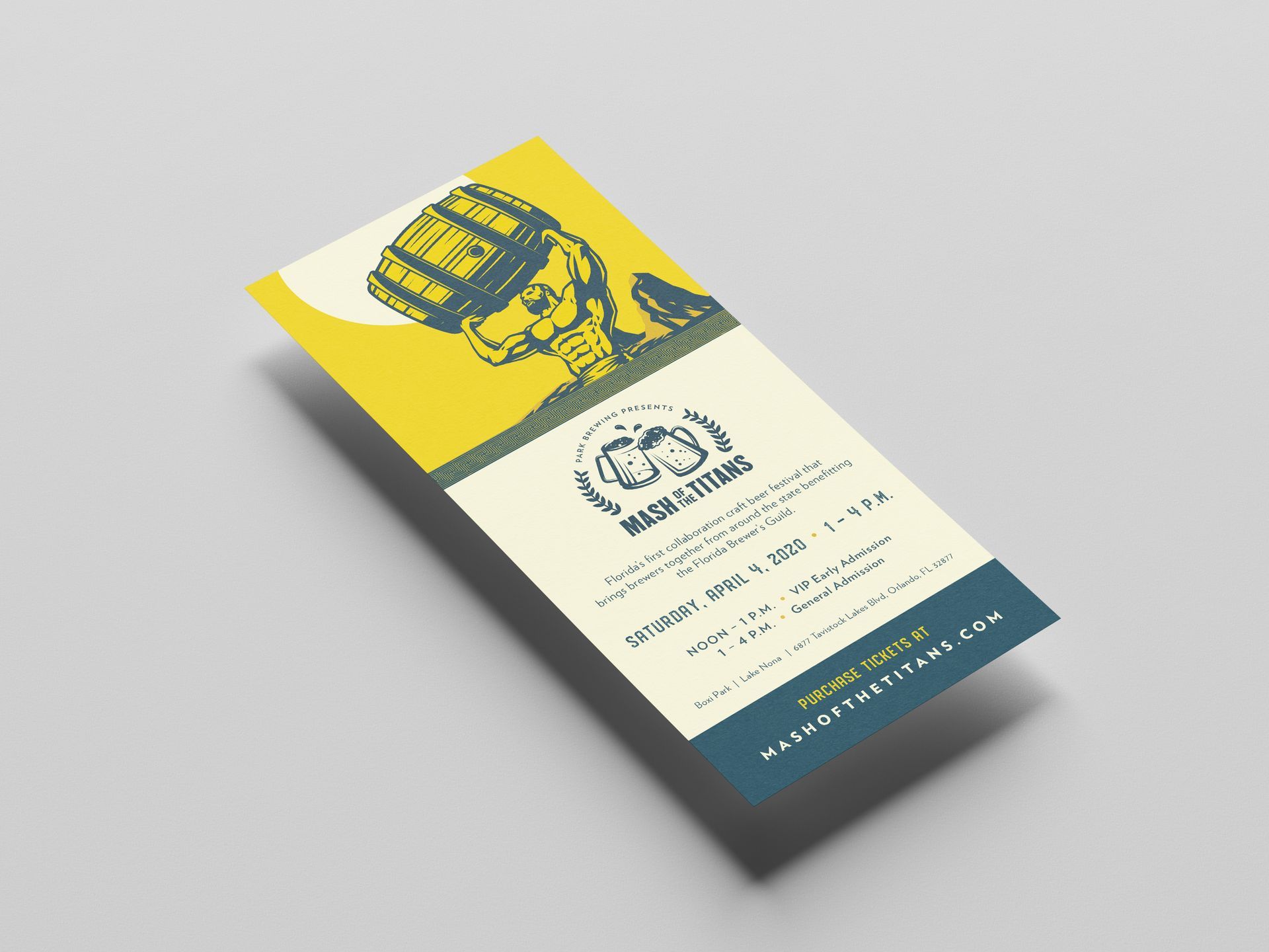 Mash of Titans small flyer