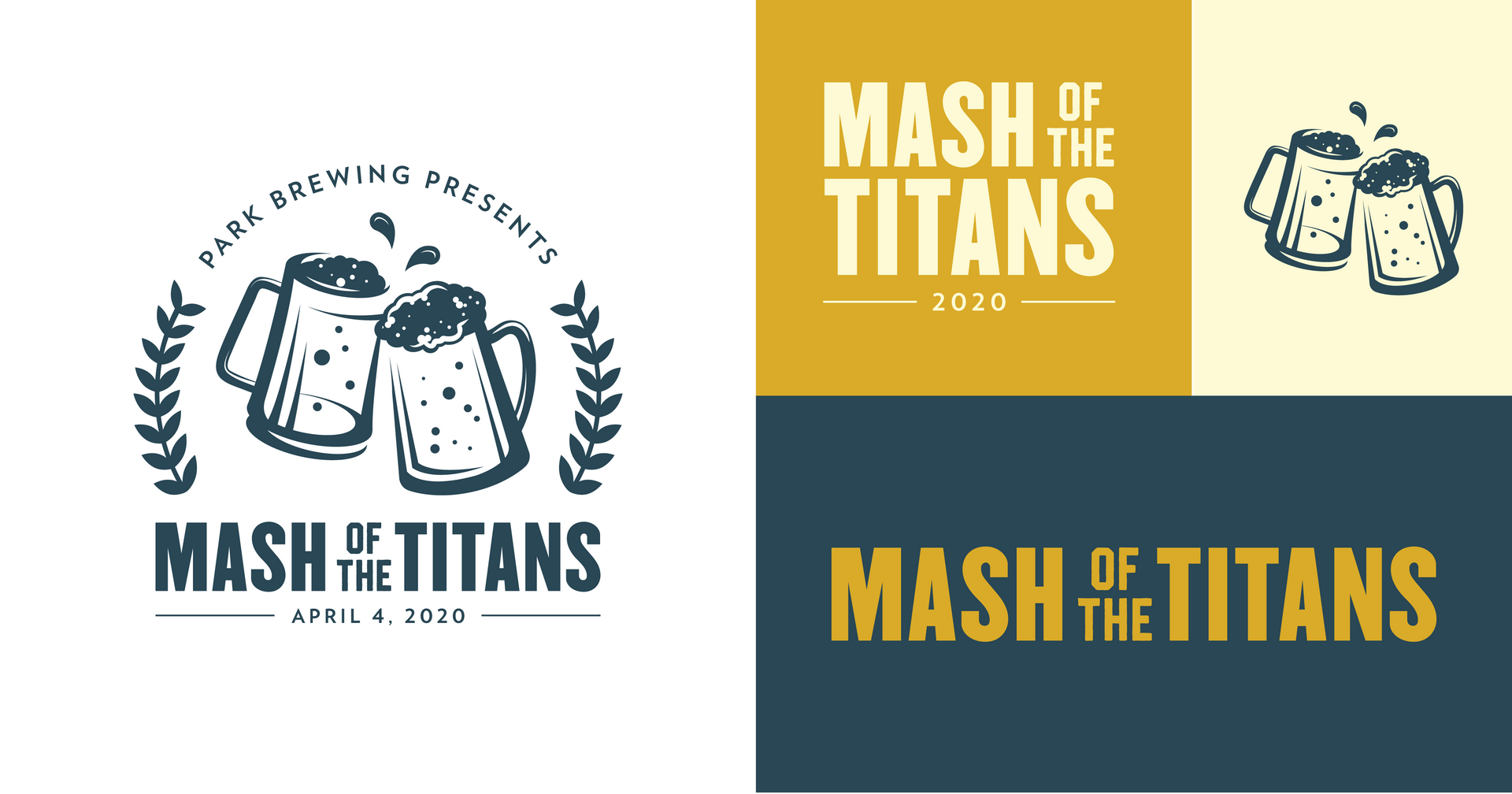 Mash of the Titans logos
