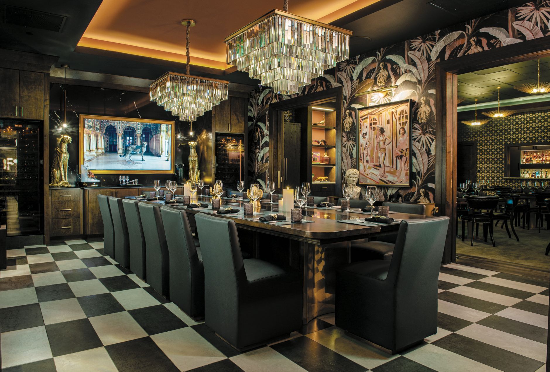 Timpano private dining room