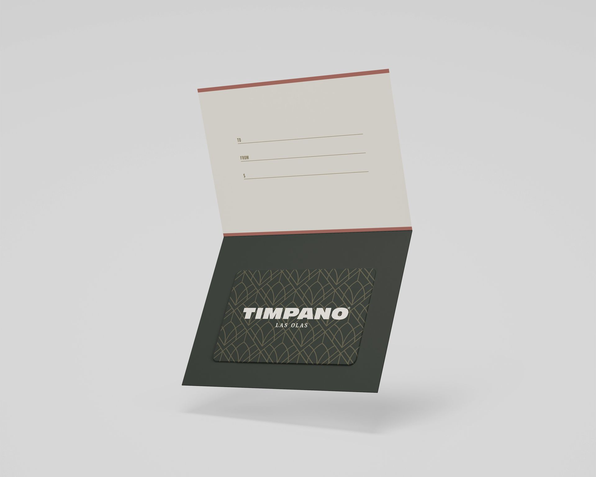 Timpano Las Olas gift card