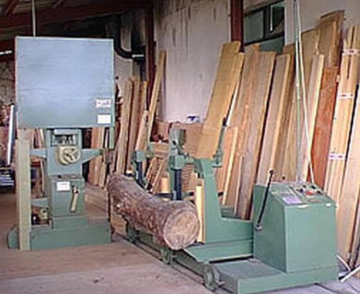 Interno della falegnameria