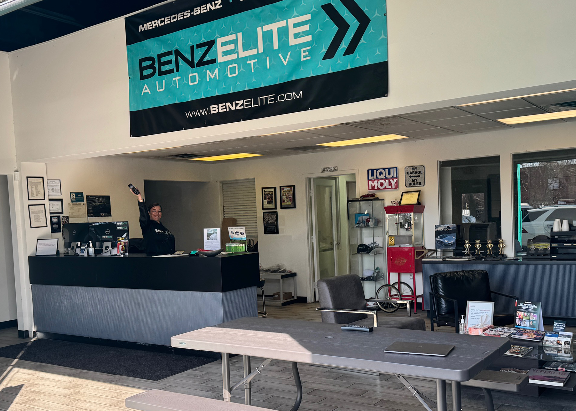 Reception | Benz Elite Automotive