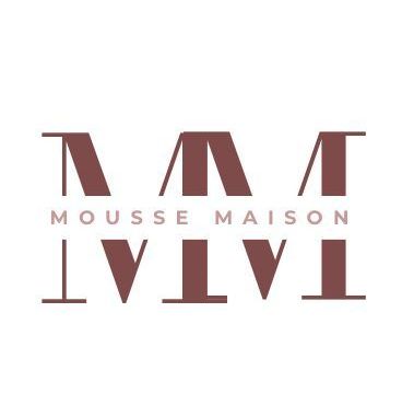 Een logo voor een bedrijf genaamd mousse maison