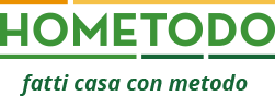 A logo for hometodo that says fatti casa con metodo