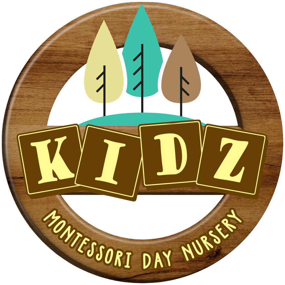 Kidz Montessori Day Nursery Logo