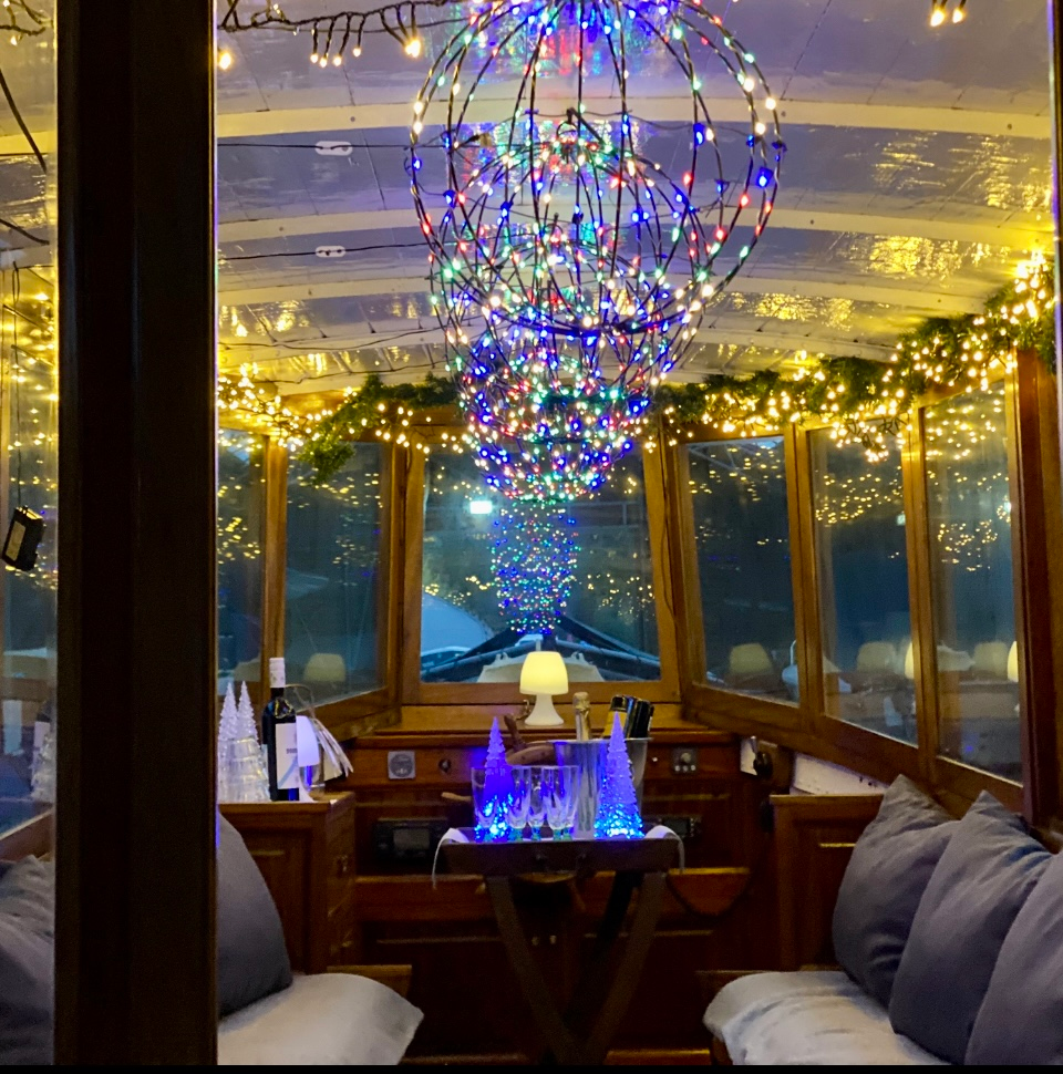 Amsterdam light festival diner tour