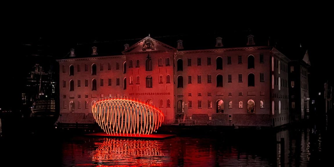 Amsterdam light festival canal tour