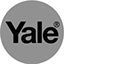 Yale logo in gray circle.