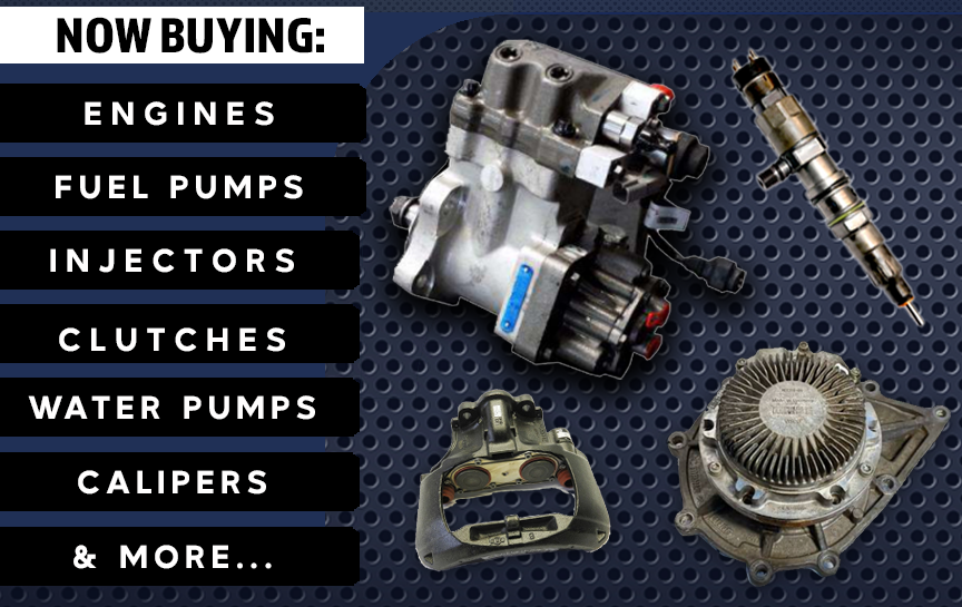 Sell us your heavy truck parts 