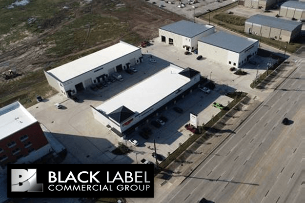An aerial view of the black label commercial group