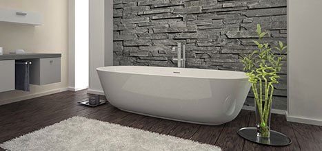 Resurfaced bathroom