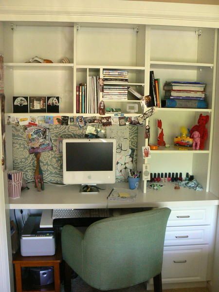 Organized Home Workspace