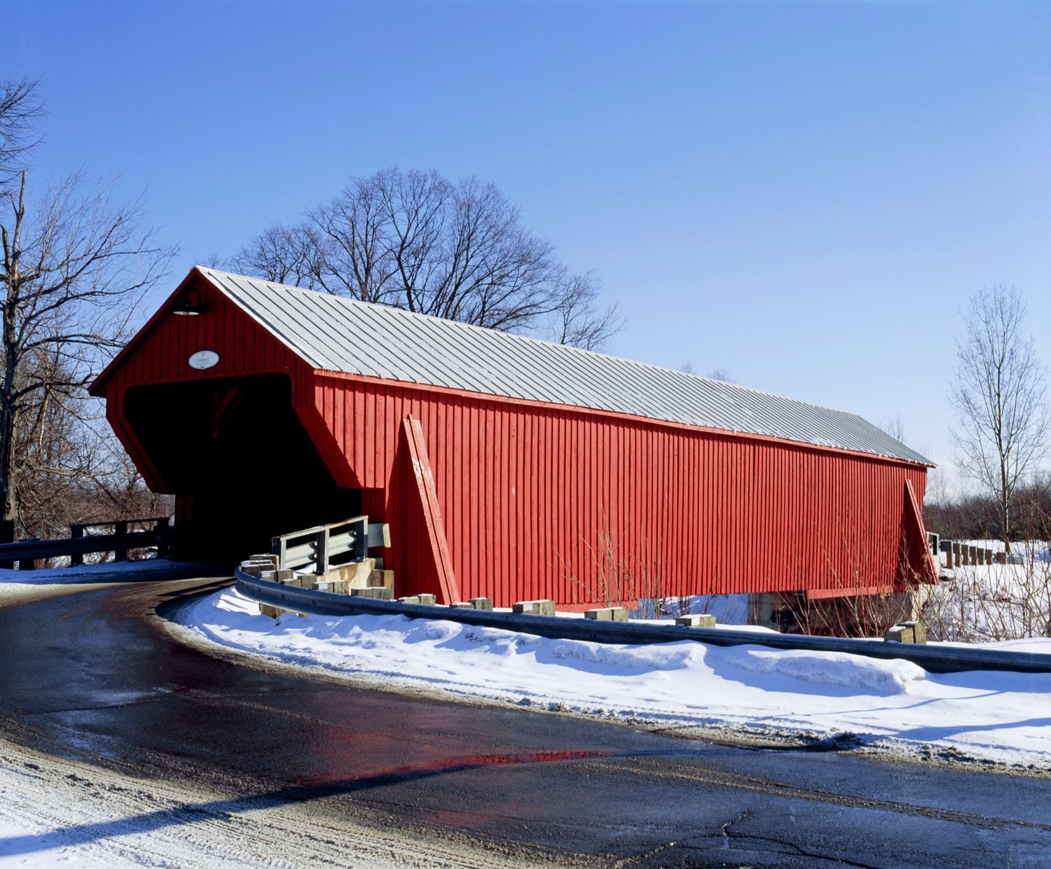 Montagne à Bromont en automne