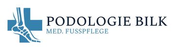 Ein Logo für Podologie Bilk mit Fußpflege