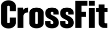 CrossFit logo in bold black font on white background.