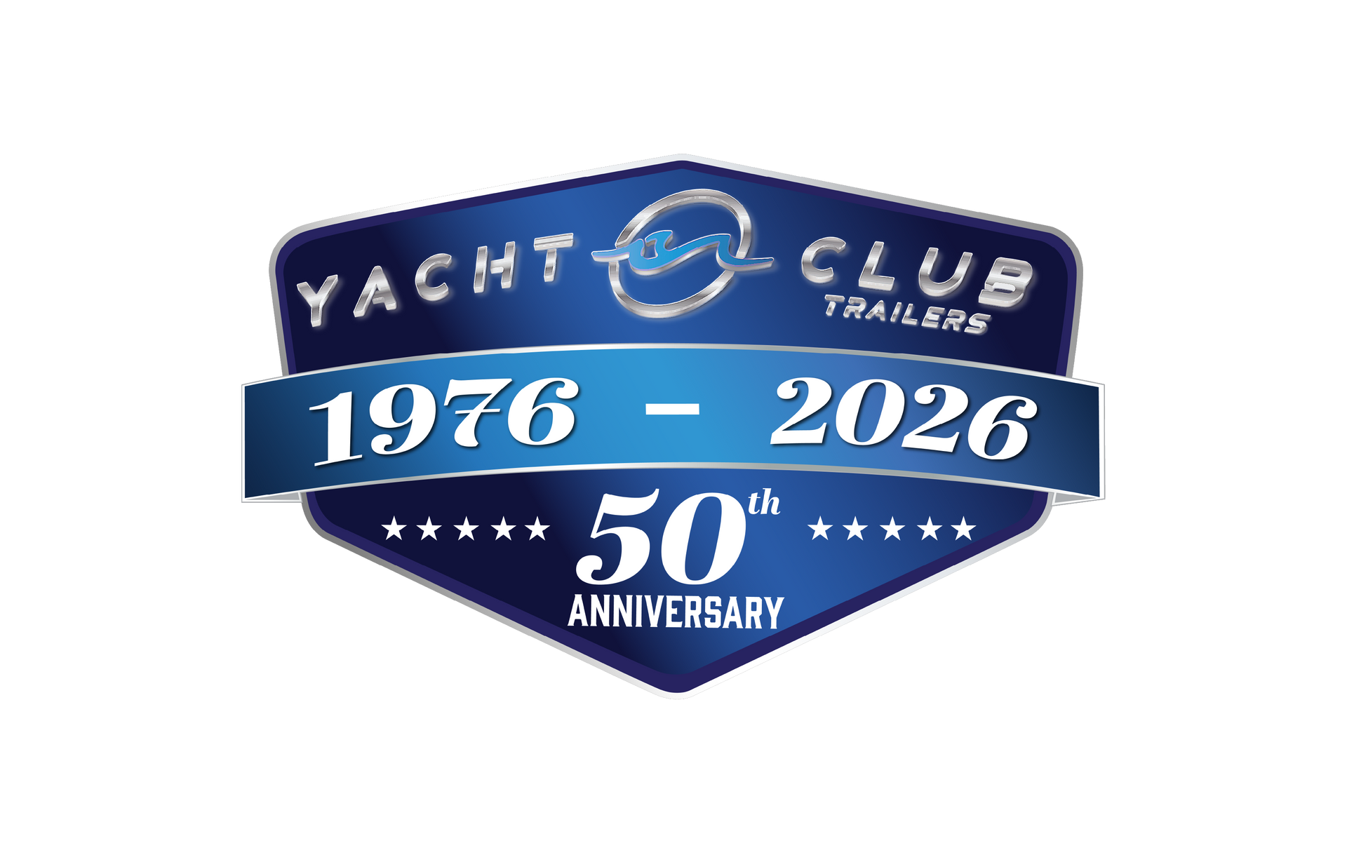 yacht club 50yr logo