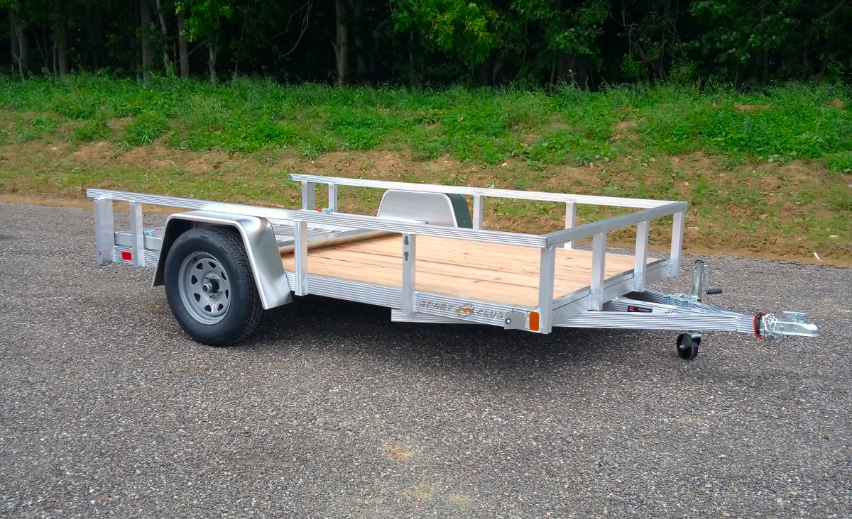 yacht club aluminum trailer