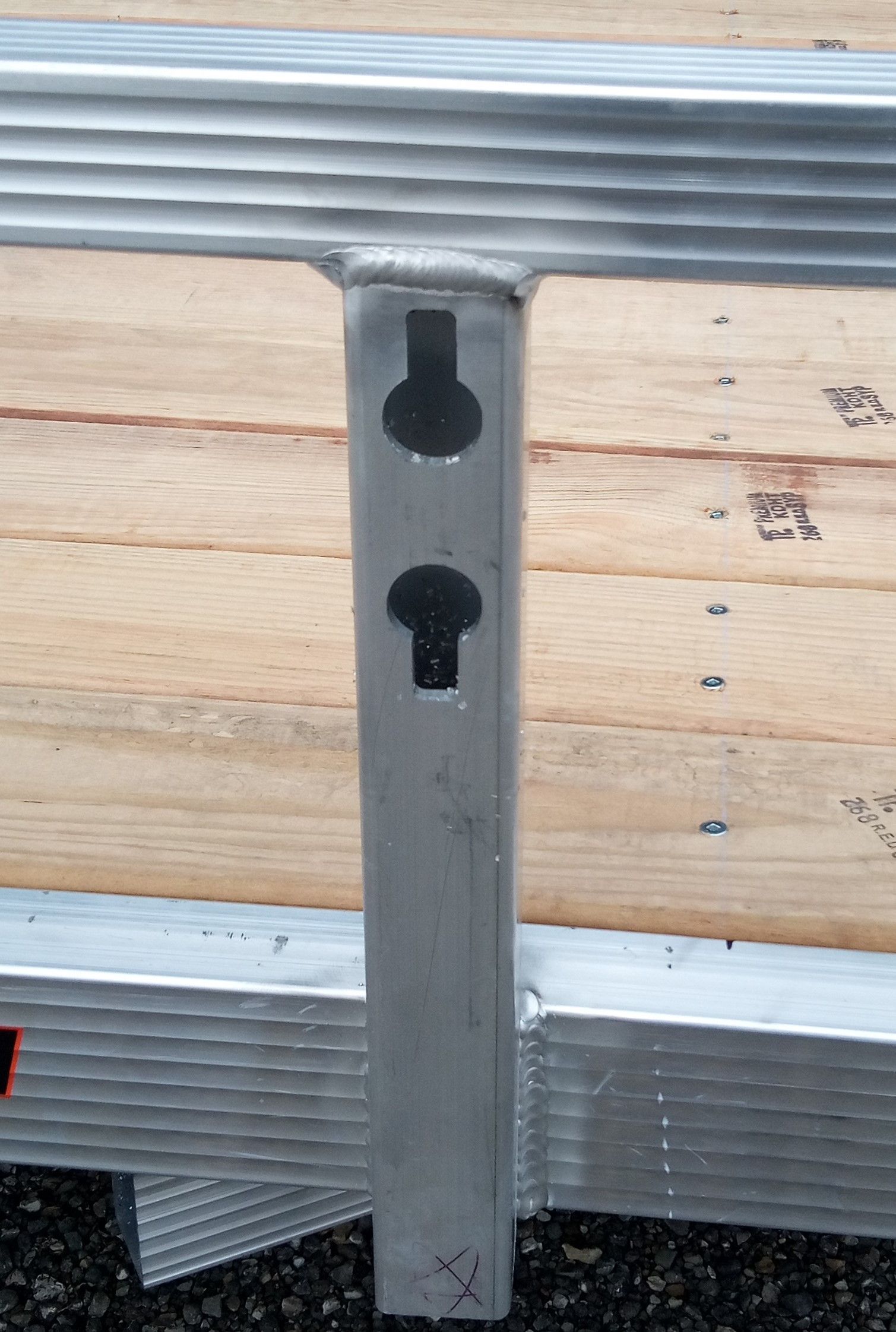 spare tire mount aluminum utility trailer