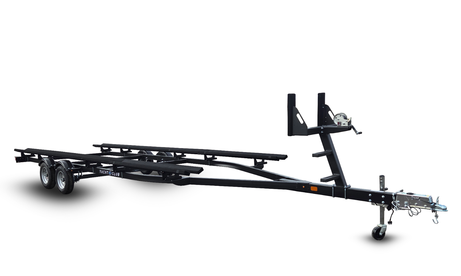 single axle pontoon trailer