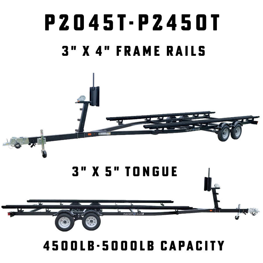 yacht club trailers pontoon trailer specs