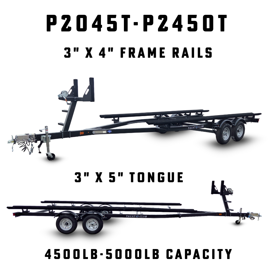 yacht club trailers pontoon trailer specs
