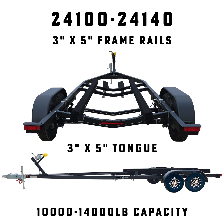 steel bunk boat trailer spec