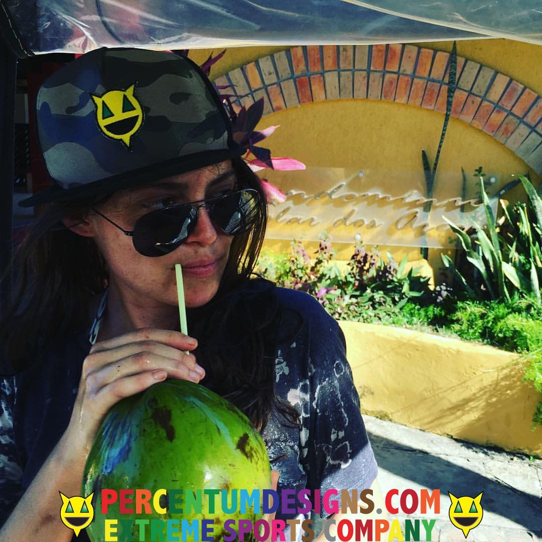 Percentum designs logo cap